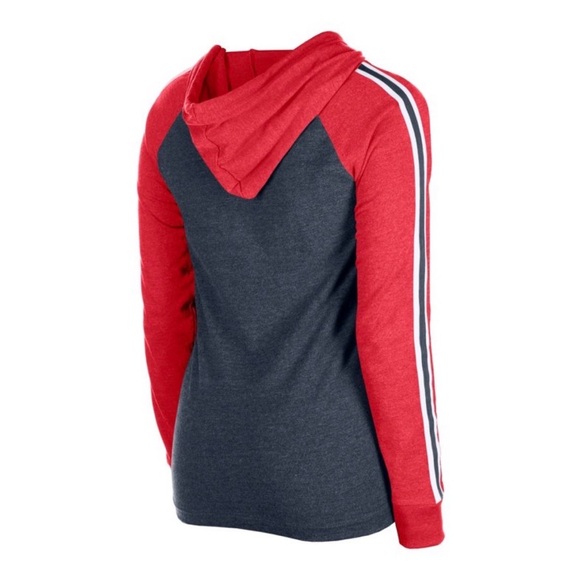 MLB Minnesota Twins Women's Long
Sleeve Hooded Sweatshirt - Picture 2 of 4